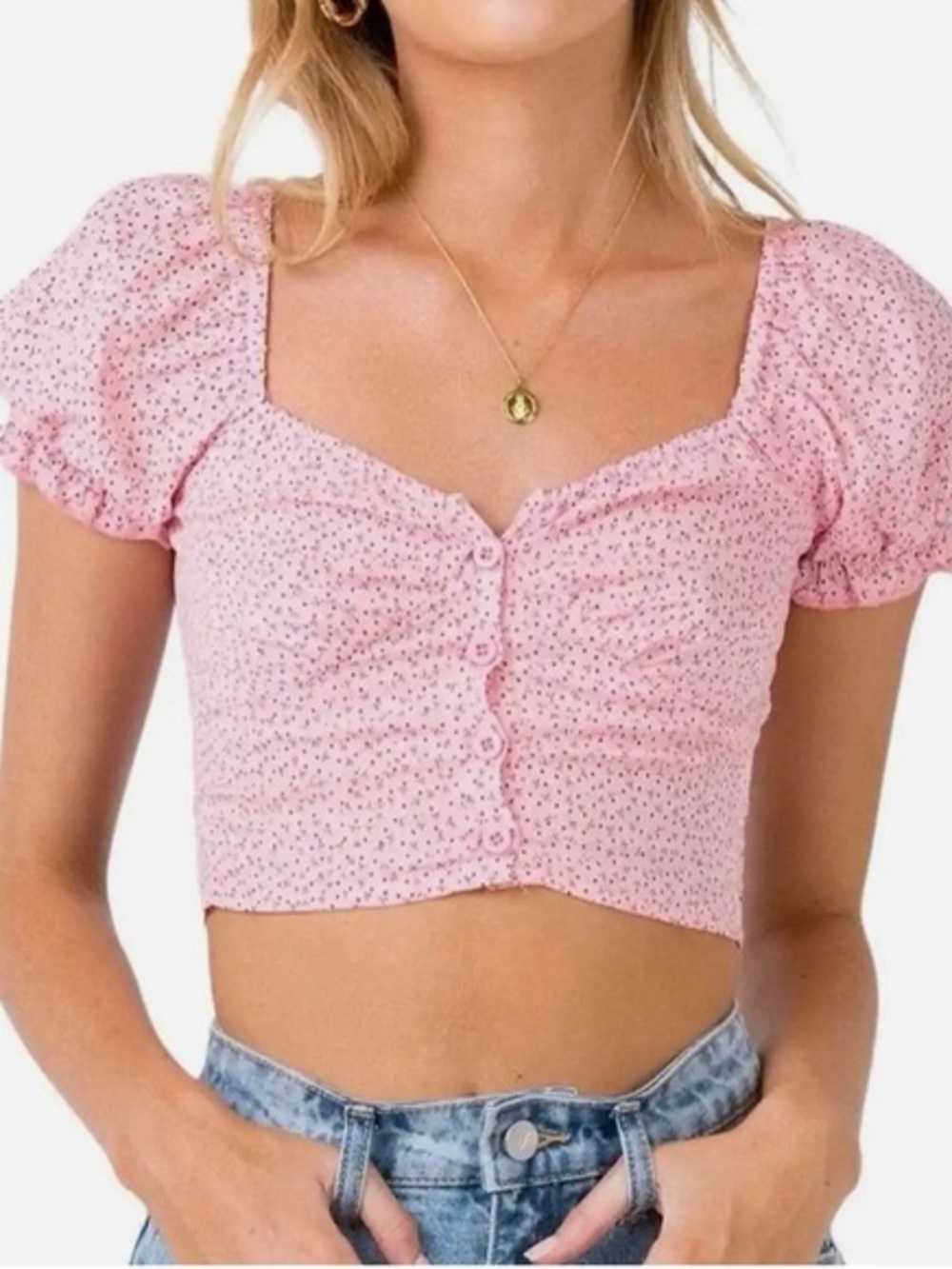 Princess Polly The Laura Top Puff Sleeve